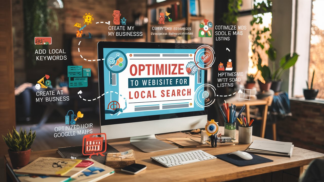 Optimize website for local search